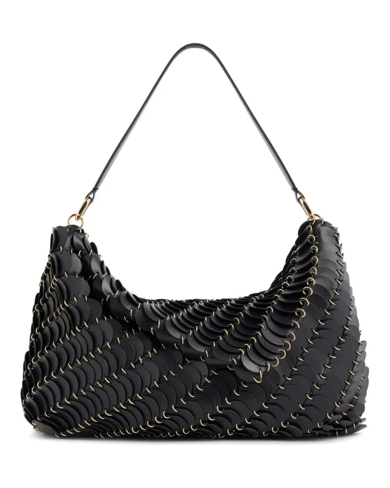 Paco Rabanne Paco Schultertasche aus Leder - Schwarz Schwarz