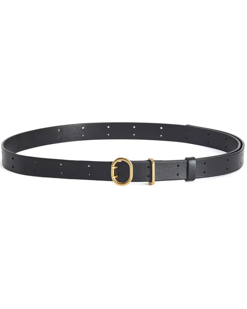 Jil Sander Gürtel aus Leder - Schwarz Schwarz
