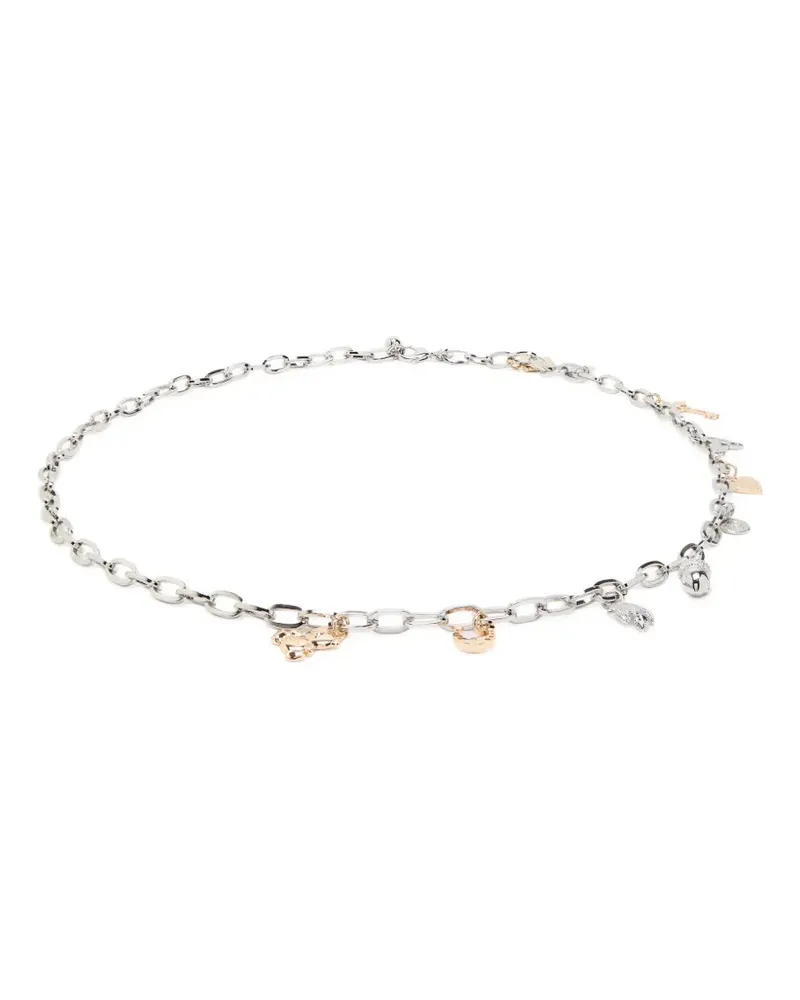 Vivienne Westwood Kettengürtel mit Anhängern - Silber Silber