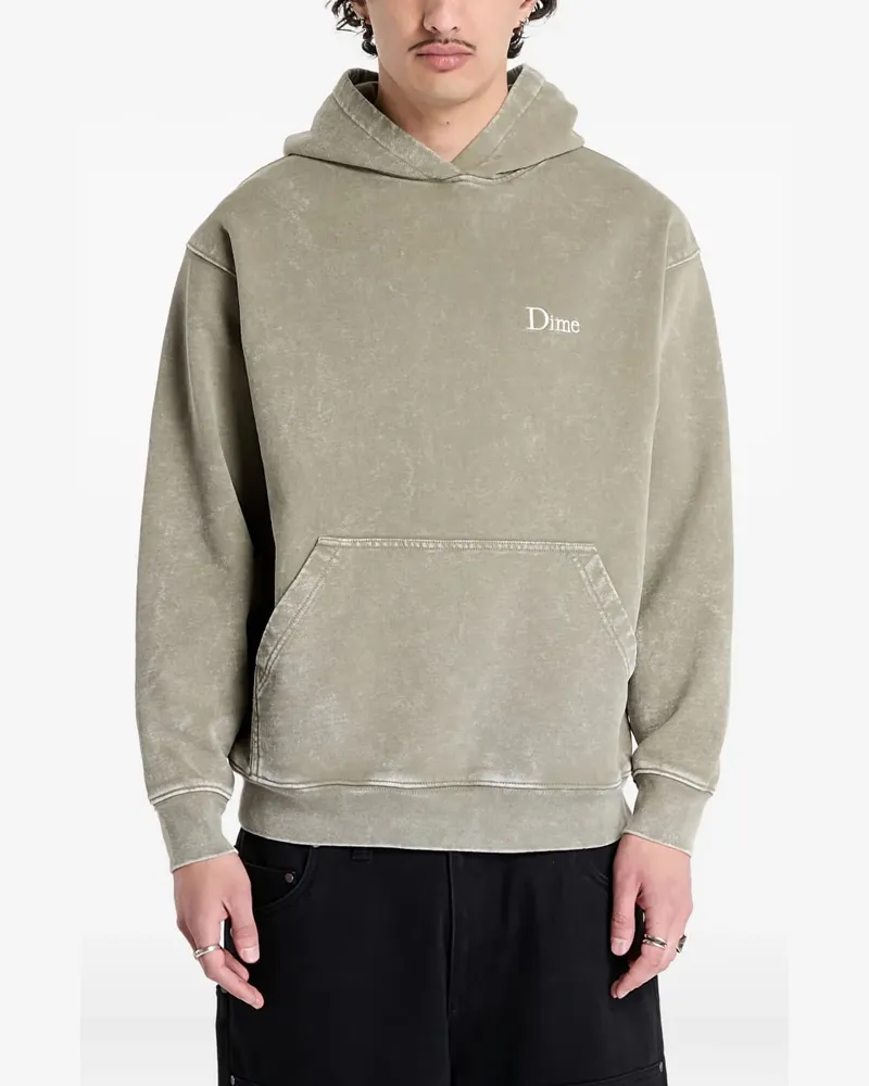 Dime Hoodie aus Frottee - Grau Grau