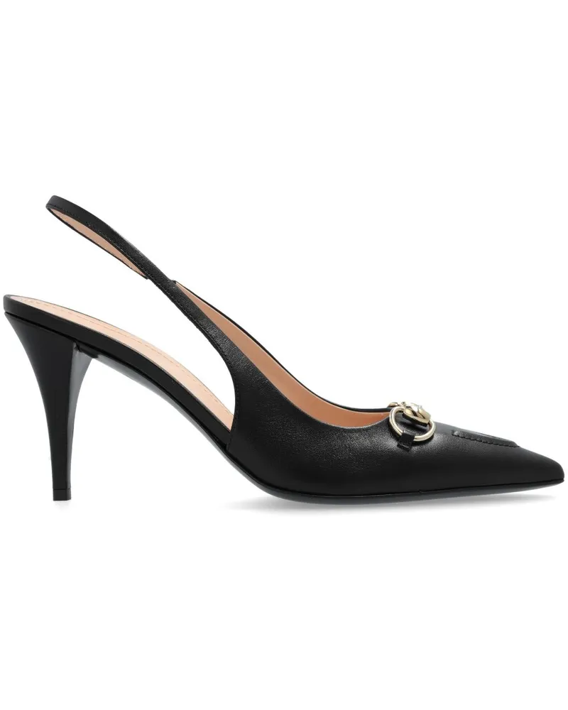 Gucci Slingback-Pumps 100mm - Schwarz Schwarz