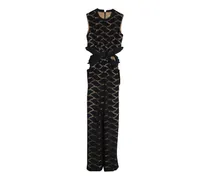 Jumpsuit mit Cut-Out - Schwarz