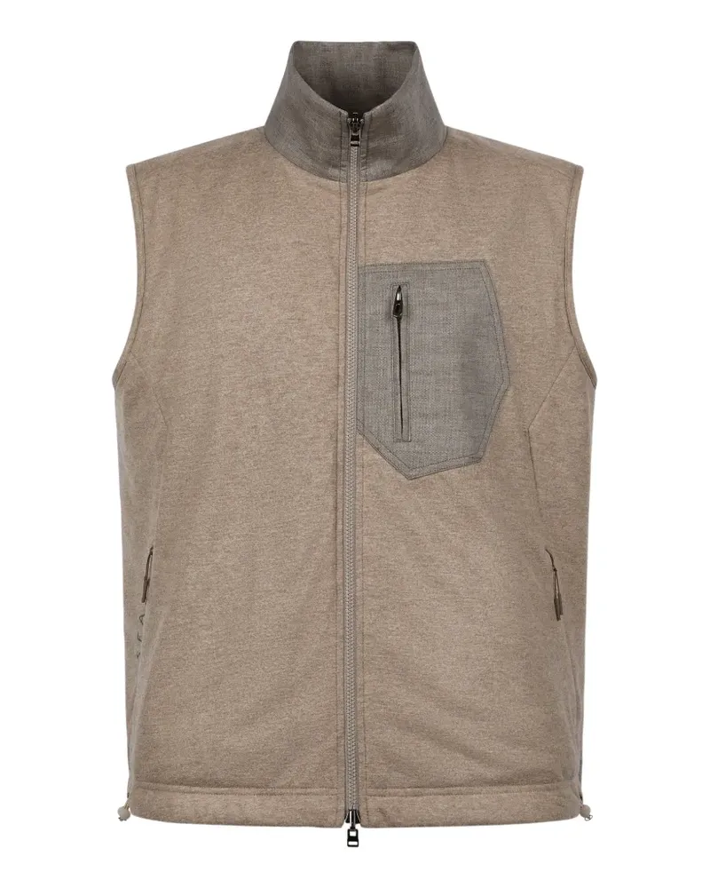 SEASE Explorer padded gilet - Braun Braun