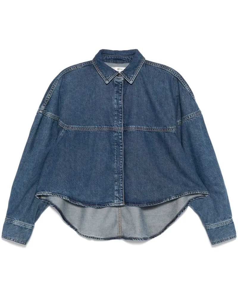 Frame Denim The Bubble Hemd - Blau Blau