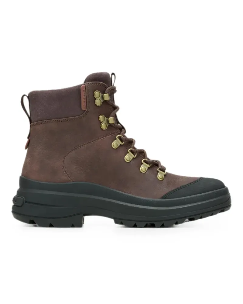 MERRELL Harper Lace Zip Stiefel - Braun Braun