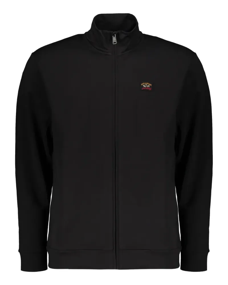 Paul & Shark high-neck cardigan - Schwarz Schwarz