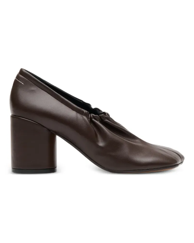 Maison Margiela Pumps mit Stretchbund - Braun Braun