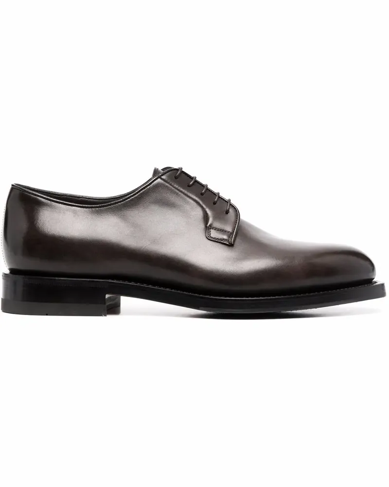 Santoni Klassische Derby-Schuhe - Braun Braun