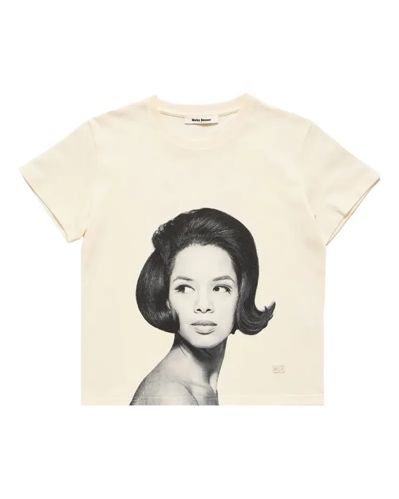 Wales Bonner Selah T-Shirt - Weiß Weiß