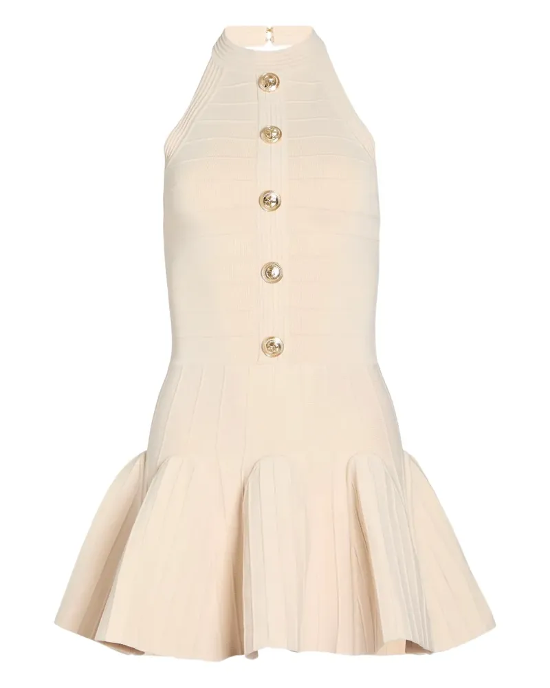 Retrofête Andy Minikleid mit Falten - Nude Nude