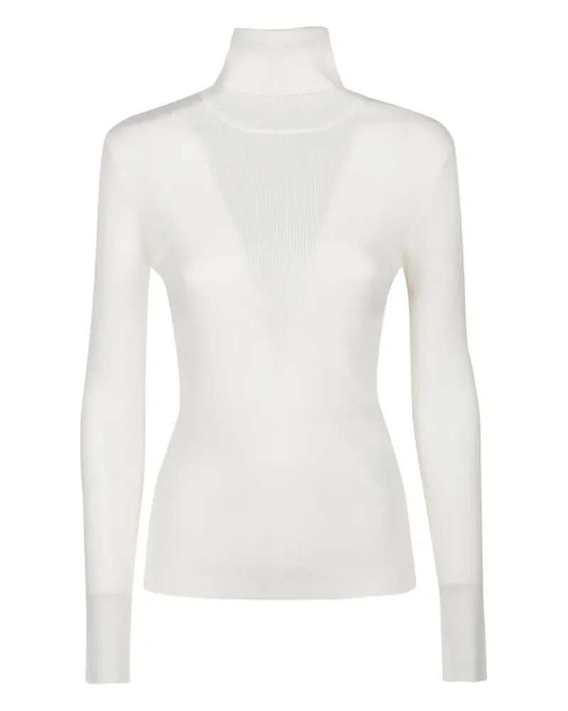 P.A.R.O.S.H. P.A.R.O H. ribbed turtleneck sweater - Weiß Weiß