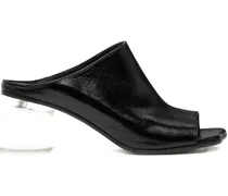 Sandalen mit Blockabsatz - Schwarz