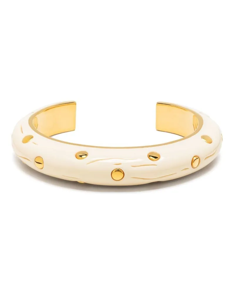 Aurélie Bidermann Verzierter Armreif - Gold Gold