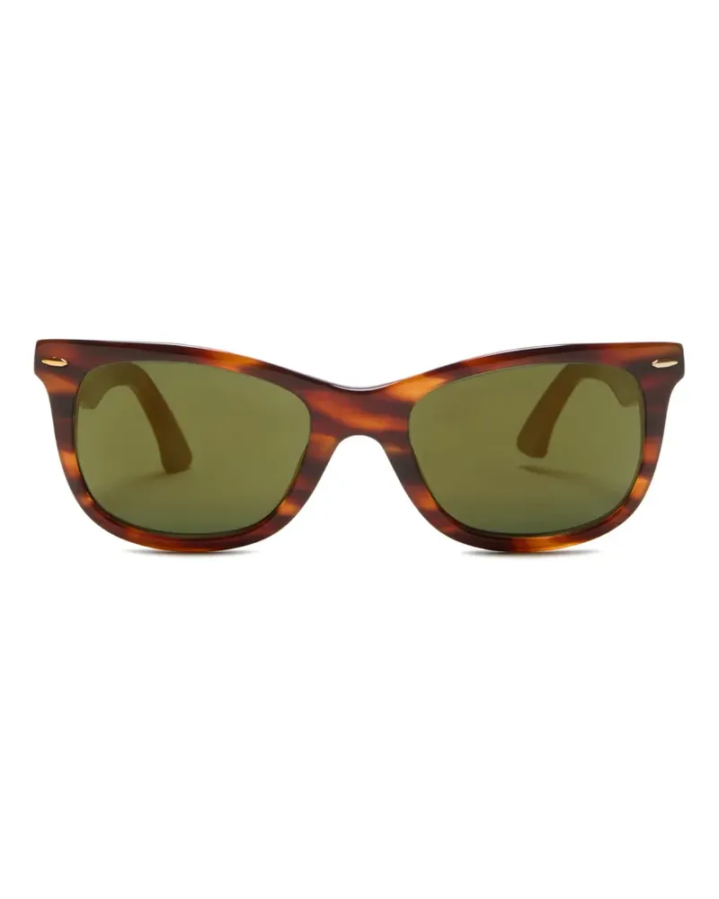 Acne Studios Sonnenbrille mit eckigem Gestell - Braun Braun