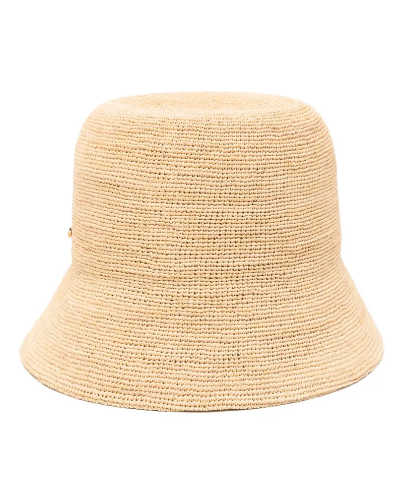 Borsalino Koko Fischerhut aus Stroh - Nude Nude