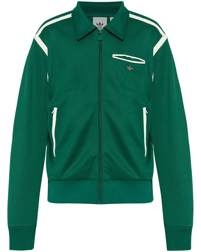 adidas Premium Track Jacke - Grün Grün