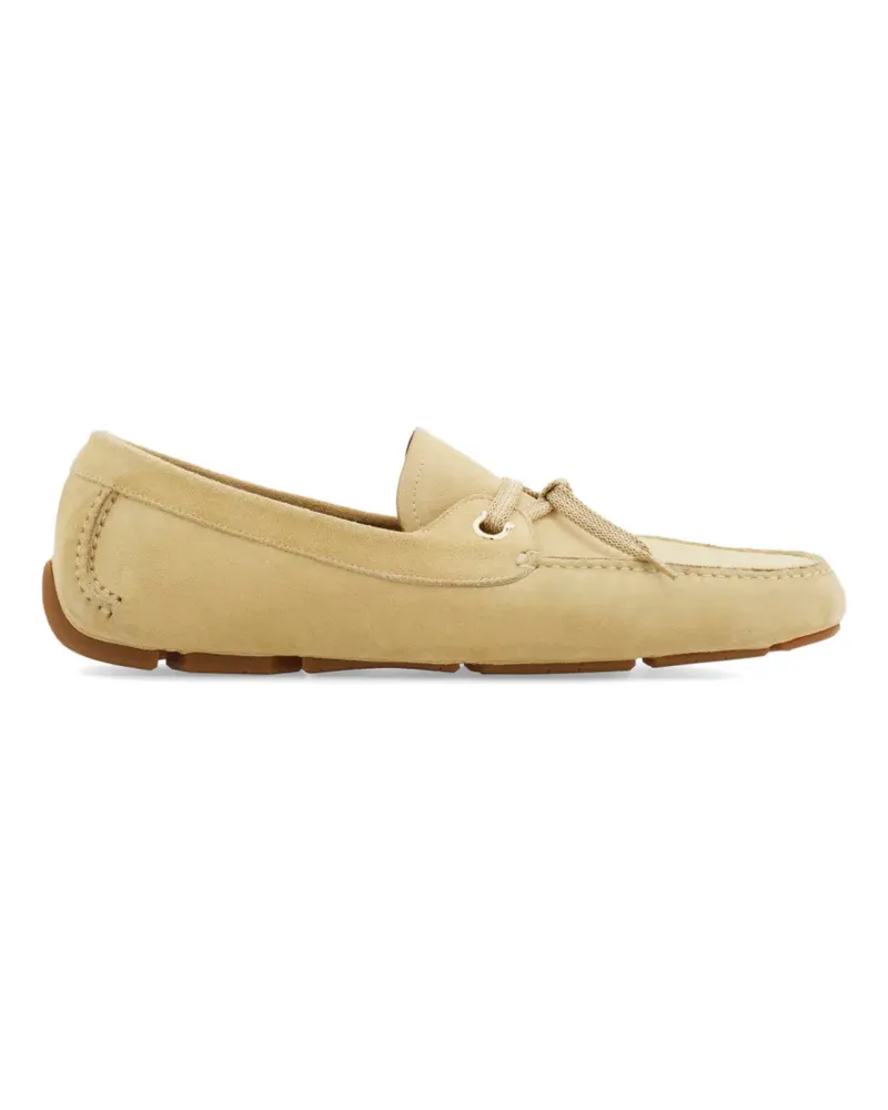 Ferragamo Loafer mit Schnürung - Nude Nude
