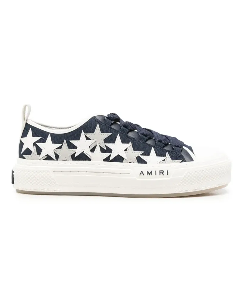 Amiri Sneakers mit Stern-Patches - Blau Blau