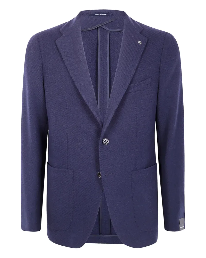 Tagliatore Blazer aus Wolle - Blau Blau