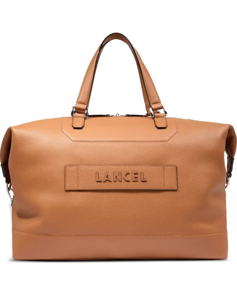 Lancel Ninon Reisetasche mit Logo-Patch - Nude Nude