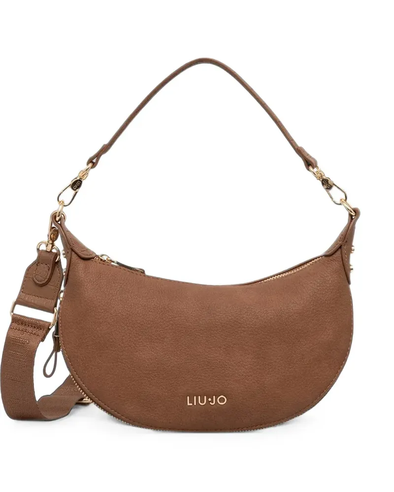Liu Jo logo-plaque shoulder bag - Braun Braun