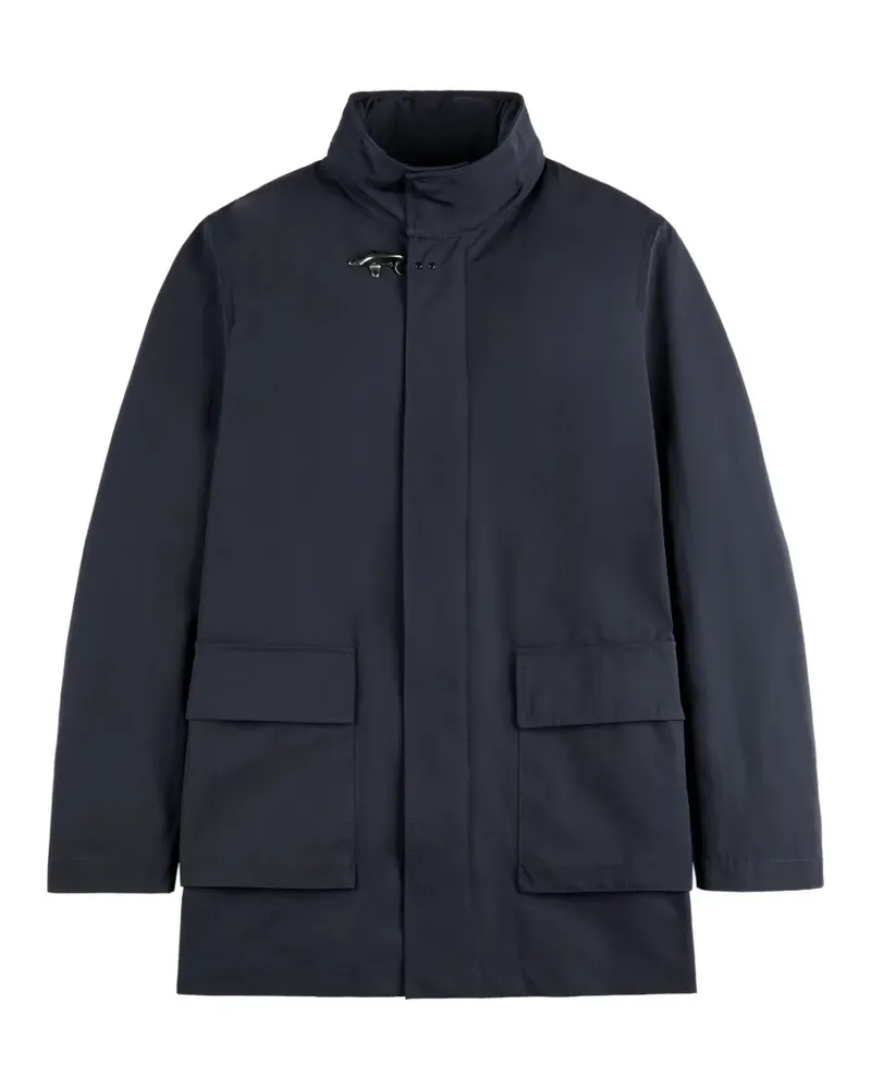 Fay Jacke mit Gancini-Detail - Blau Blau