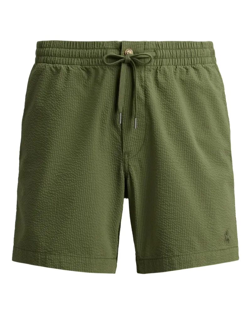 Ralph Lauren Strukturierte Shorts mit Kordelzug - Grün Grün