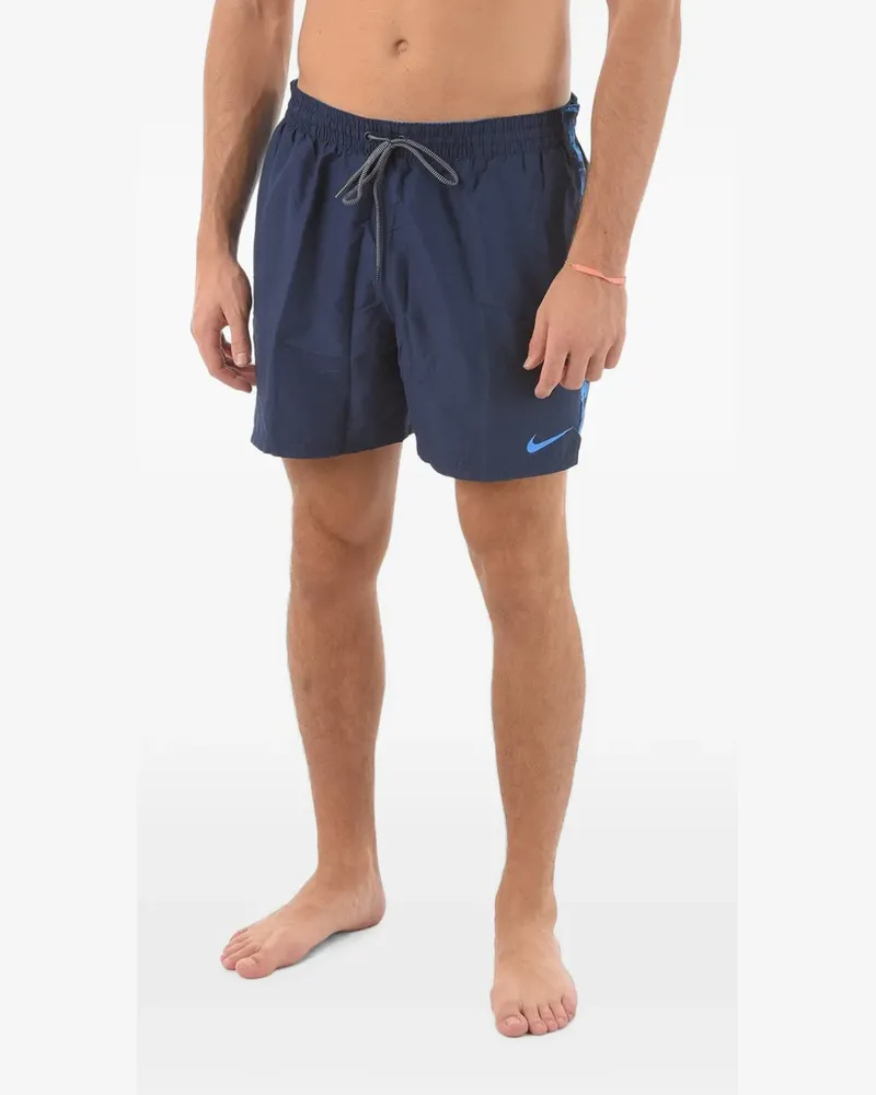 Nike Badeshorts mit Logo-Stickerei - Blau Blau
