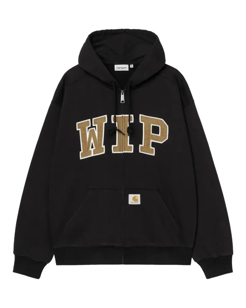 Carhartt WIP Kapuzenjacke mit Logo - Schwarz Schwarz