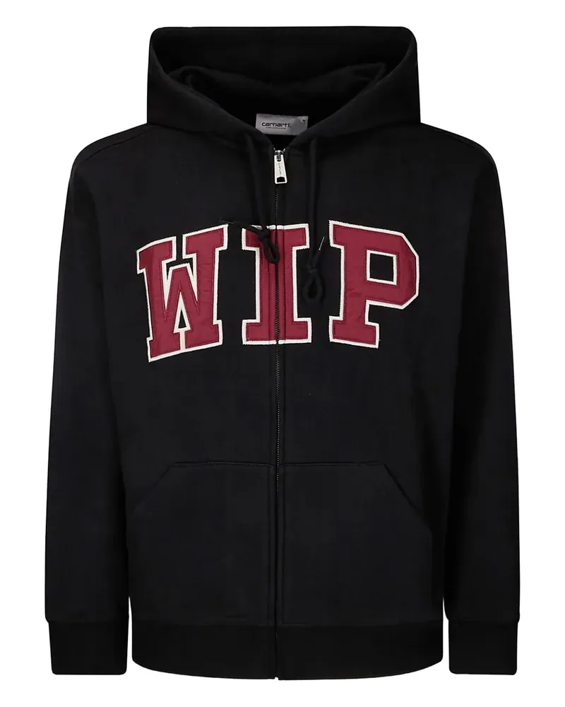 Carhartt WIP Kapuzenjacke mit Logo - Schwarz Schwarz