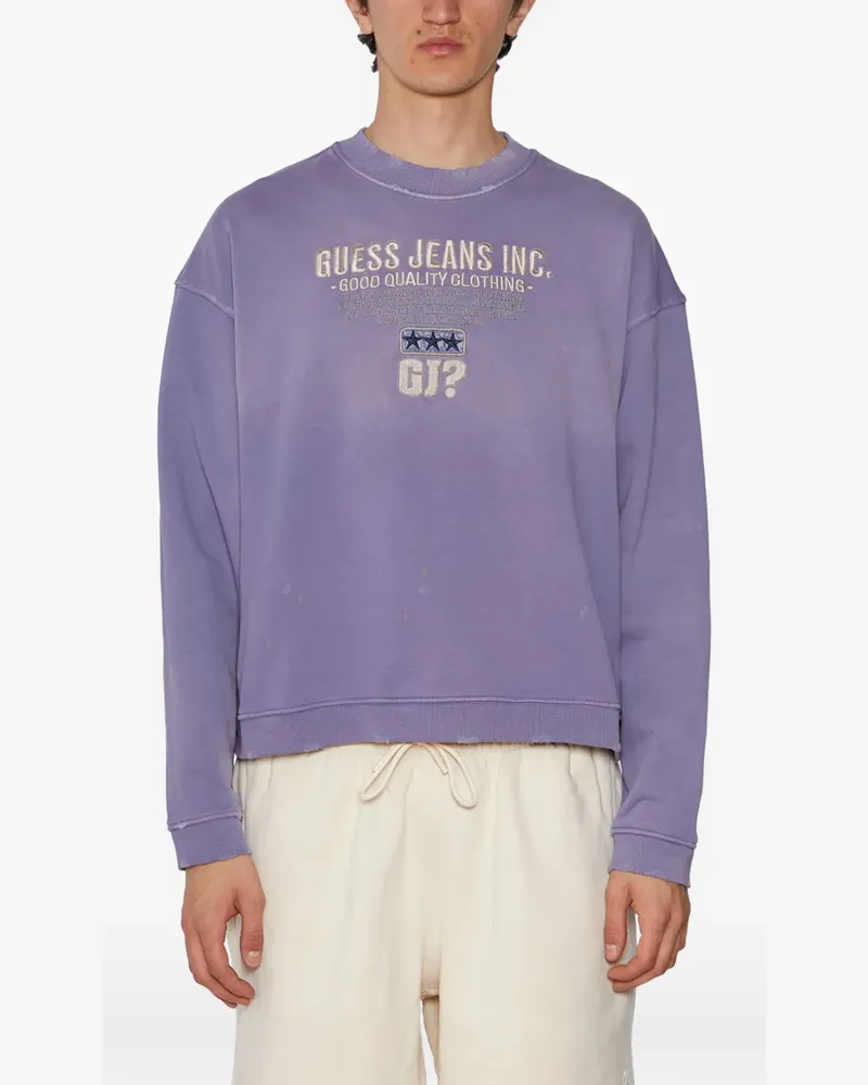 Guess crew-neck sweatshirt - Violett Violett