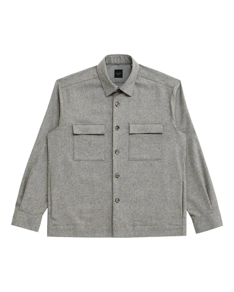 XACUS Hemd mit Brusttasche - Grau Grau