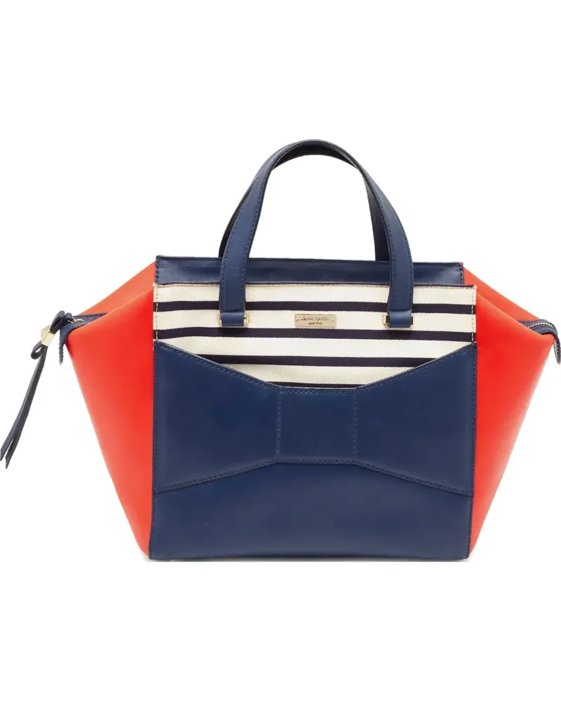 Kate Spade Pre-owned 2 Park Avenue Tote Bag mit Streifen - Blau Blau