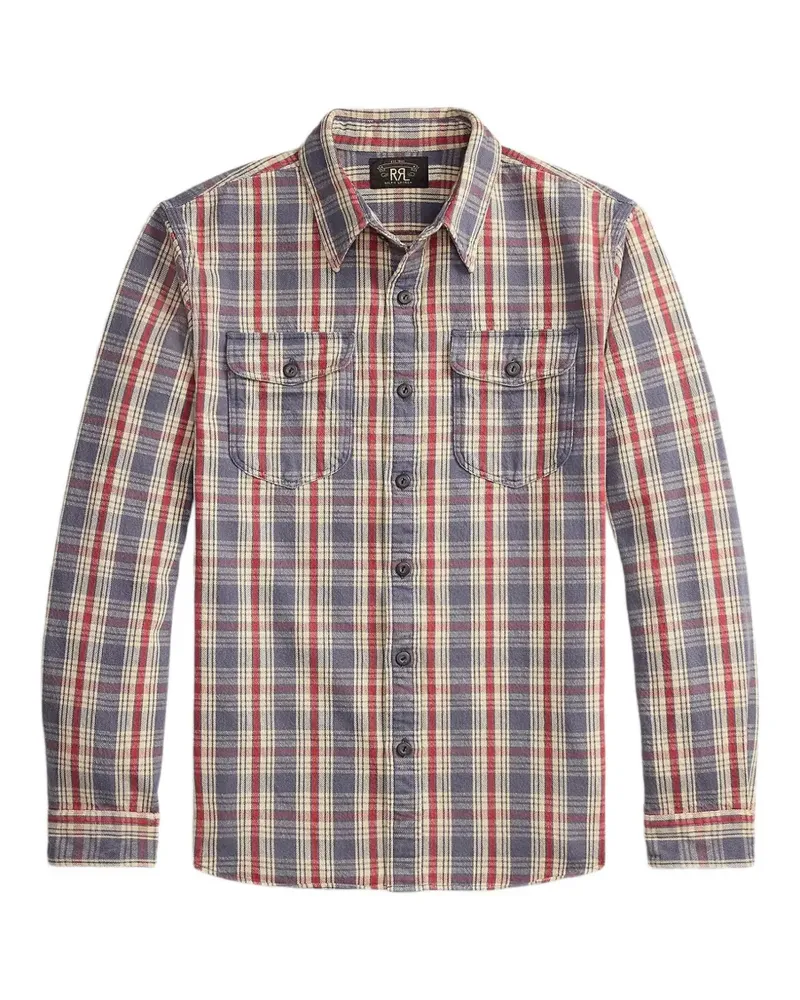 Ralph Lauren plaid shirt - Blau Blau