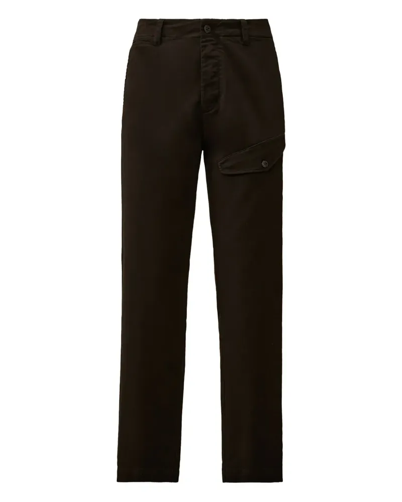C.P. Company Cargohose mit Klappentasche - Schwarz Schwarz