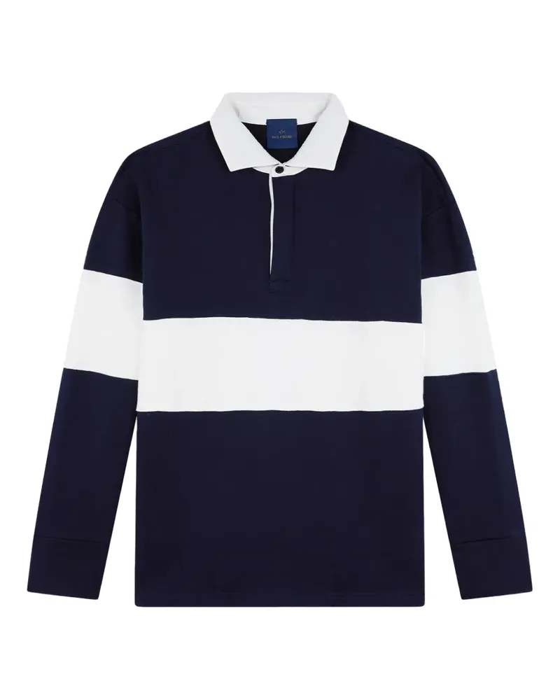 Paul & Shark stripe-detail polo shirt - Blau Blau