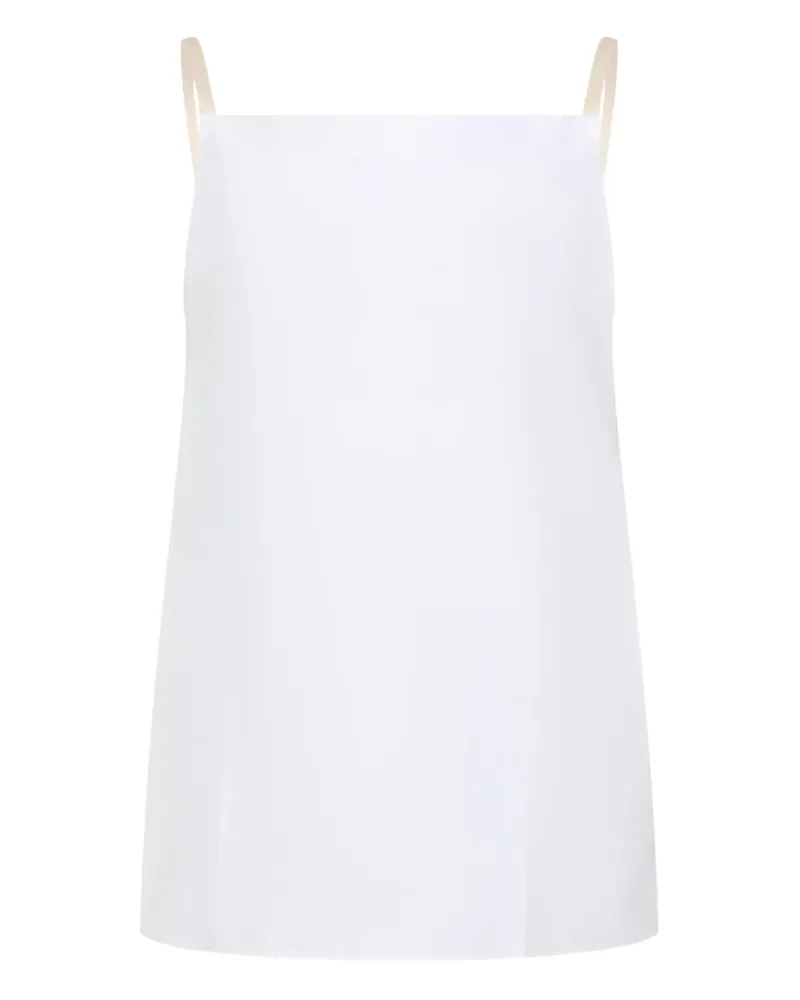 Carven Top aus Seide - Weiß Weiß