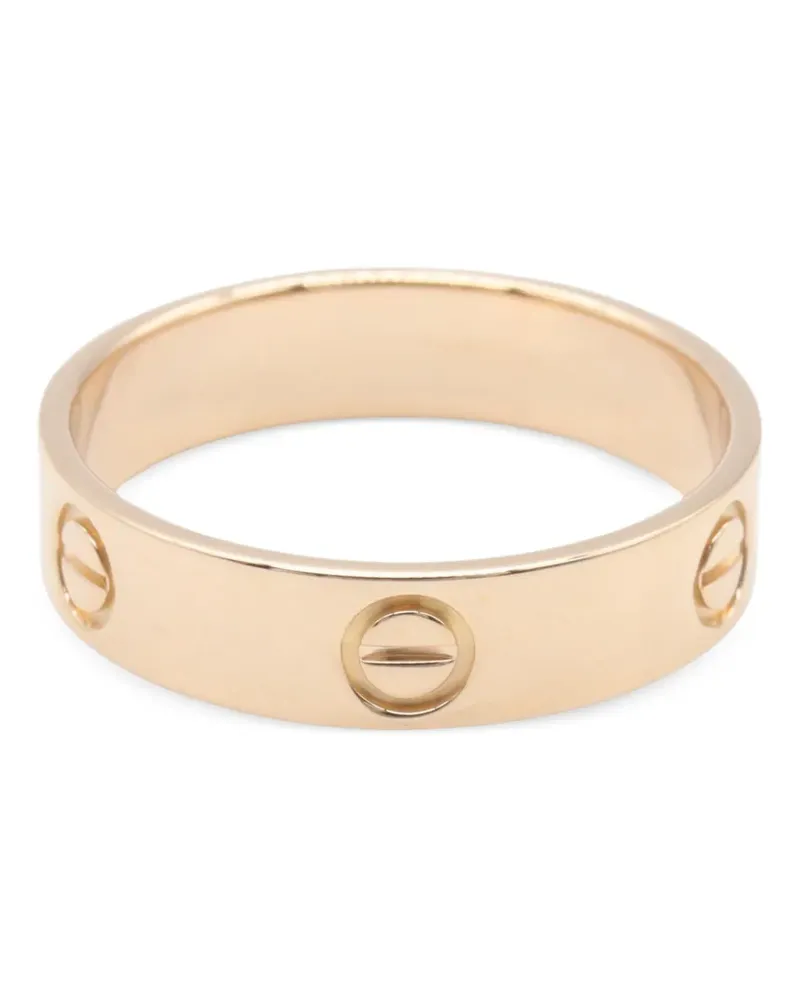 Cartier 2010s Love screw-detail ring - Rosa Rosa