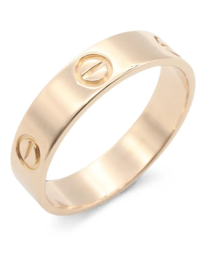 Cartier 2010s Love screw-detail ring - Rosa Rosa