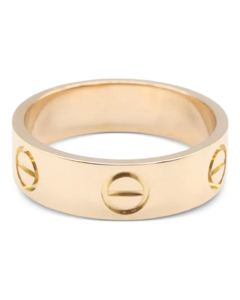 Cartier 2010s Love engraved-details ring - Rosa Rosa