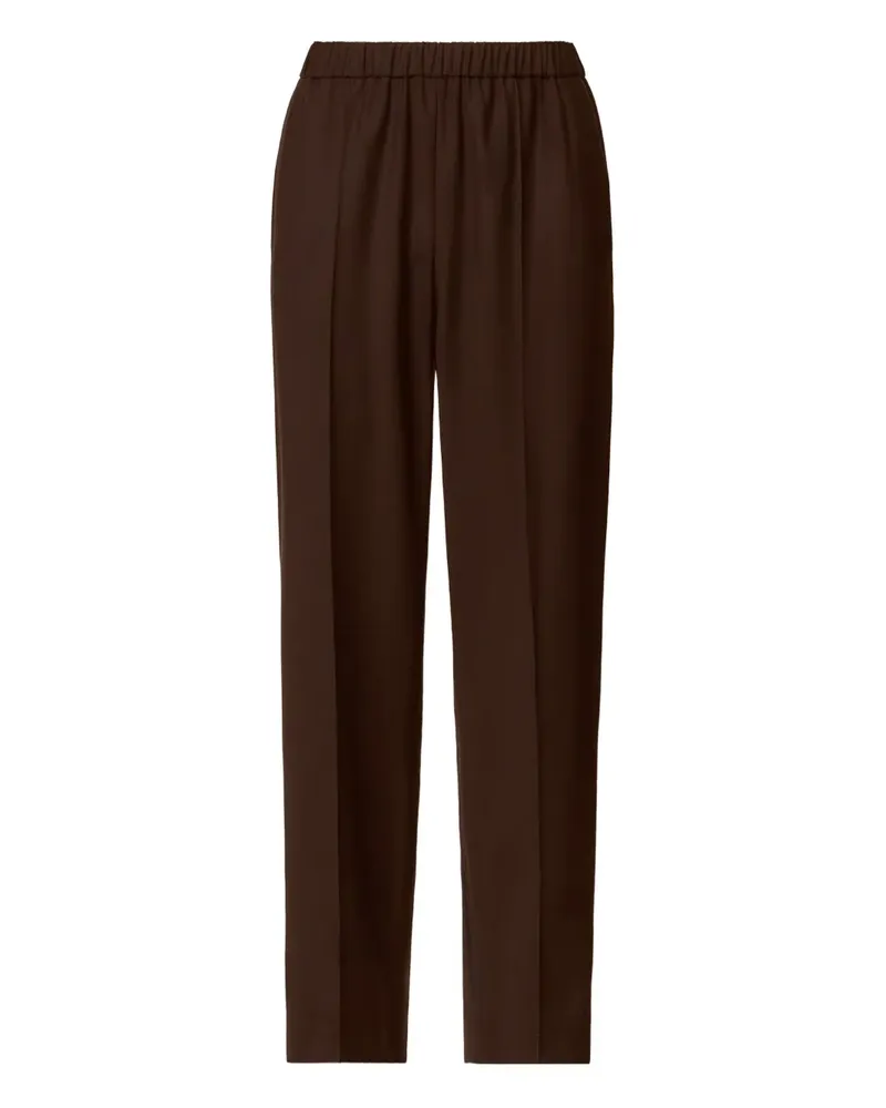 Fabiana Filippi Hose mit Stretchbund und Seitennähten - Braun Braun