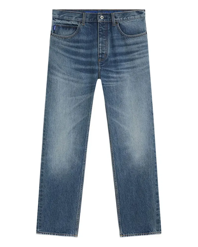 HUGO BOSS Ausgeblichene Five-Pocket-Jeans - Blau Blau