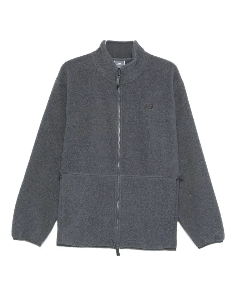 New Balance High Pile zip-fastening jacket - Blau Blau