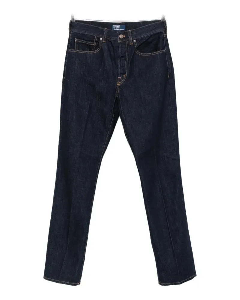 Ralph Lauren belt-loops straight-leg jeans - Blau Blau