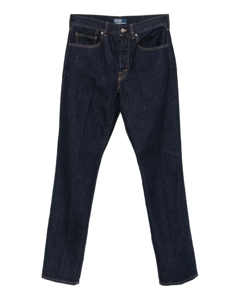 Ralph Lauren belt-loops straight-leg jeans - Blau Blau