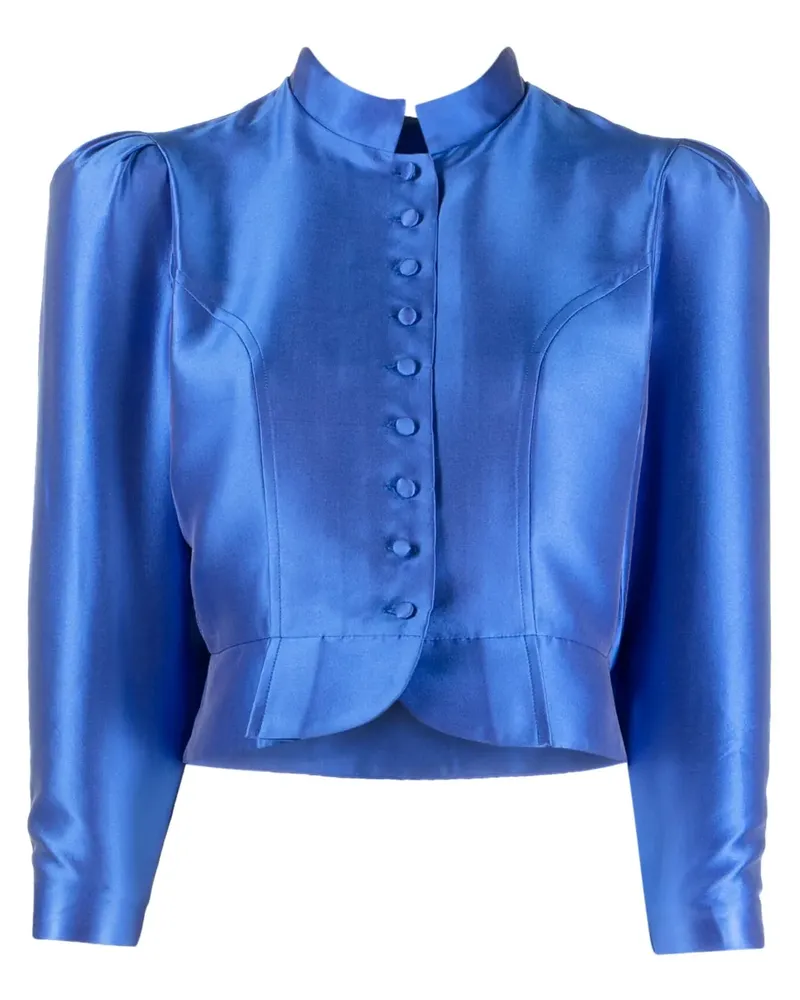 DESTREE Cropped-Jacke - Blau Blau