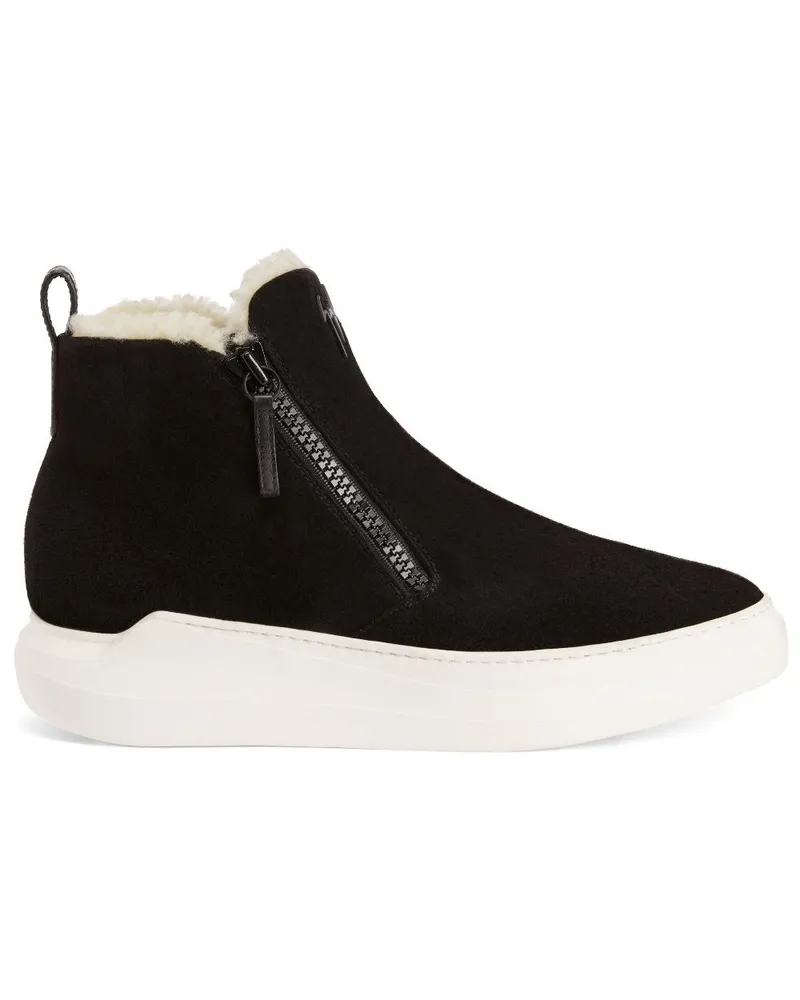 Giuseppe Zanotti Conley Stiefel mit Reißverschluss - Schwarz Schwarz