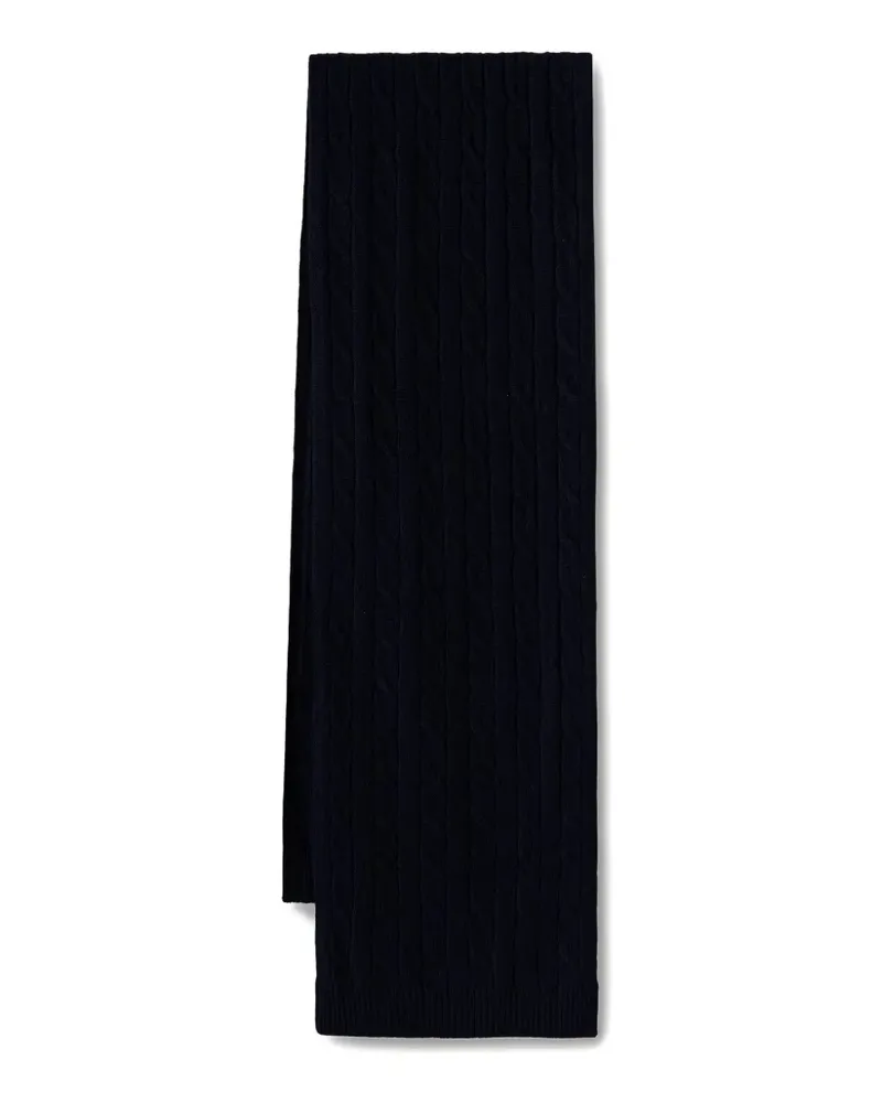 Gant Schal mit Zopfmuster - Blau Blau