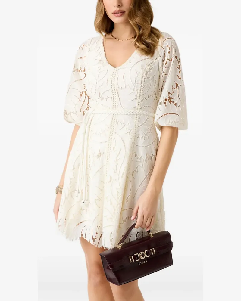 Guess embroidered mini dress - Nude Nude