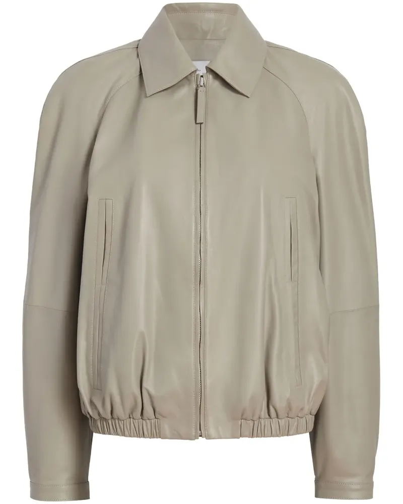 Proenza Schouler Beck Bomberjacke - Nude Nude
